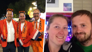 Eric en Janina hebben tickets voor Songfestival: ‘Dagen slecht geslapen’